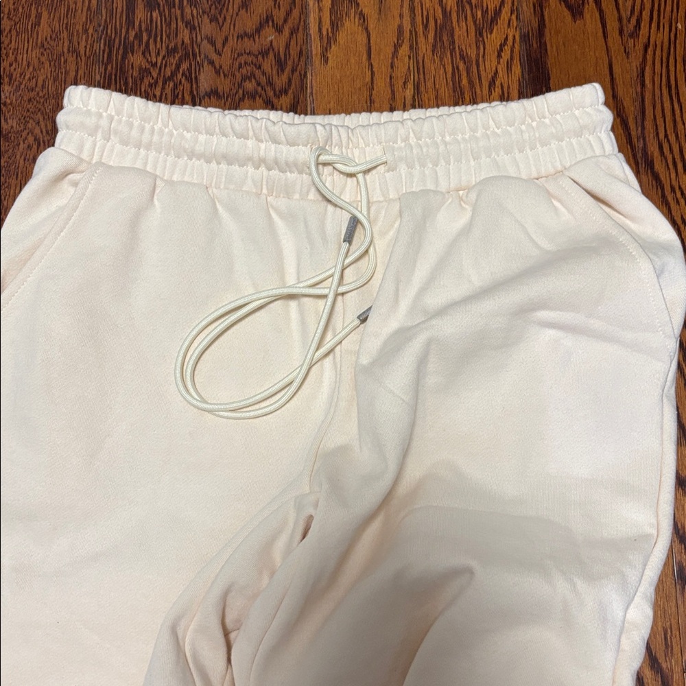 Ananke Light Cream Drawstring Joggers Size:S unisex - Picture 6 of 8
